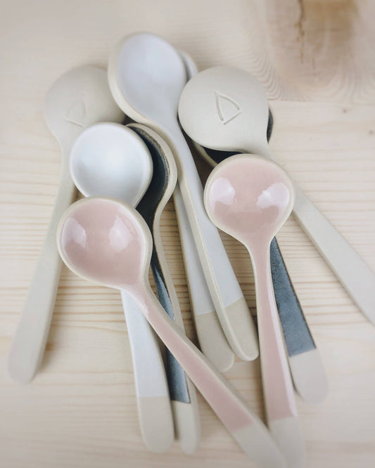 Wishbone Pottery - Stoneware Clay Spoon