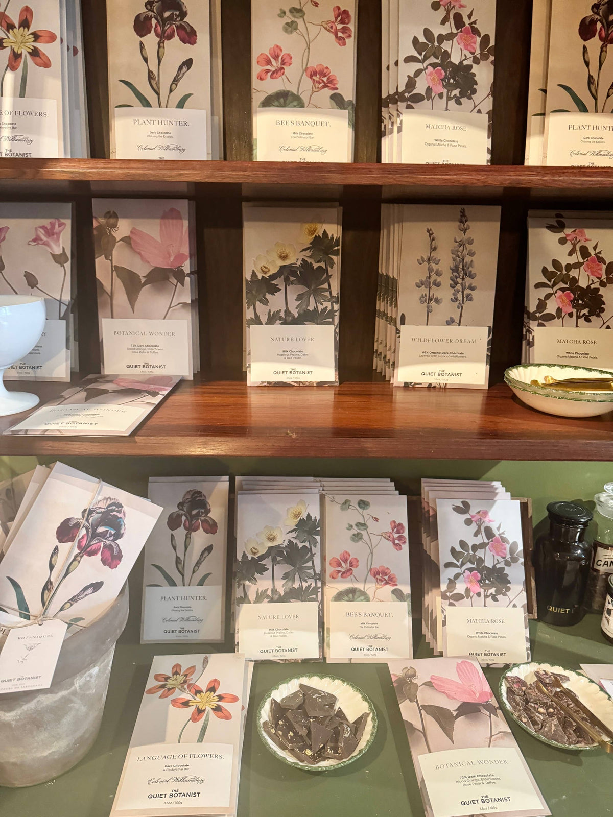 The Quiet Botanist - Morning Glory Chocolate Bar 