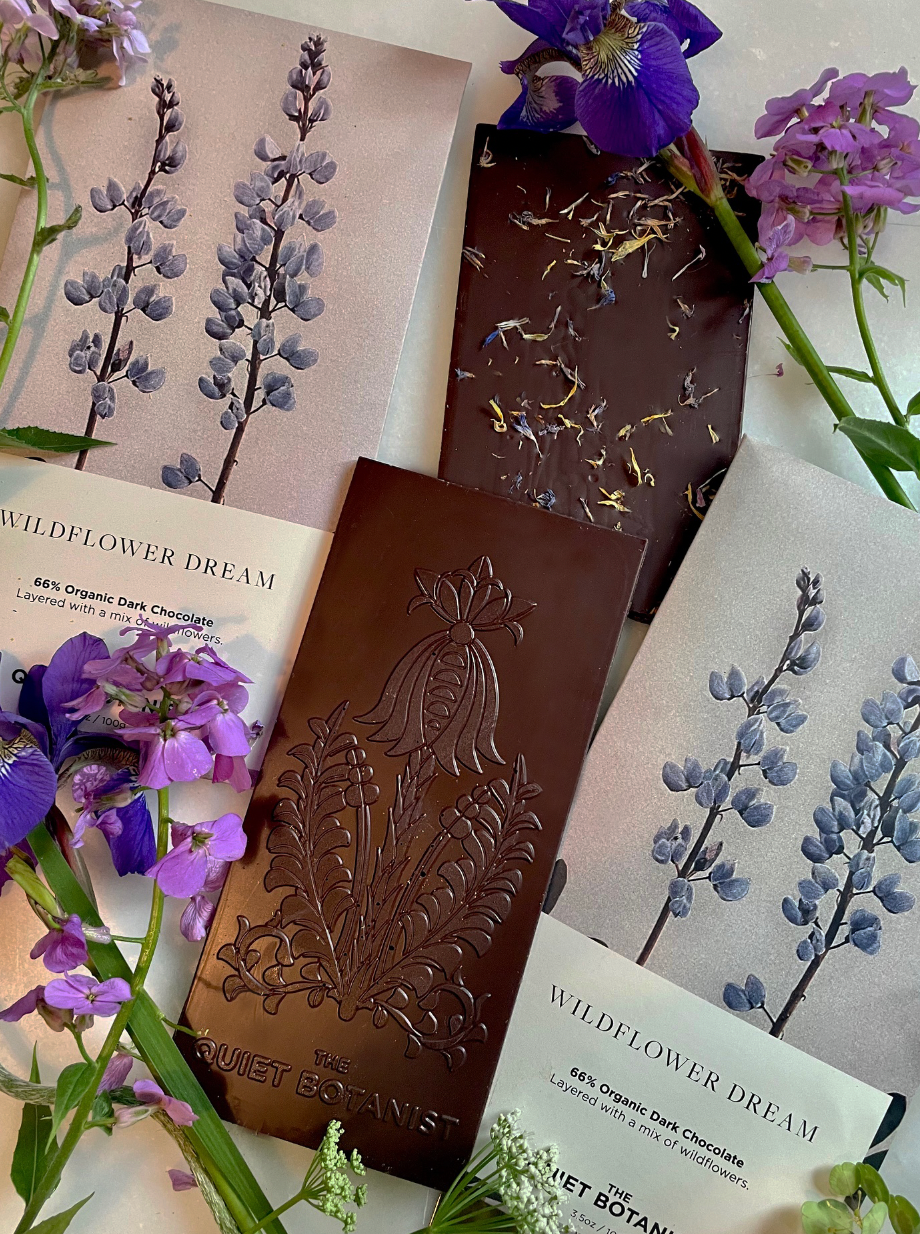 The Quiet Botanist - Wildflower Dream Chocolate Bar 