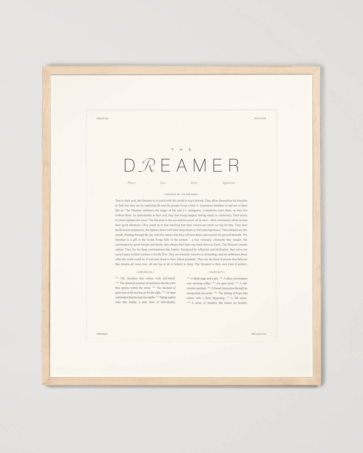 Wilde House Paper - The Dreamer Art Print