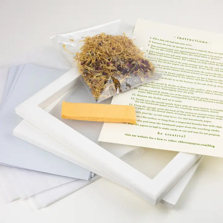 Oblation Handmade Papermaking Kit