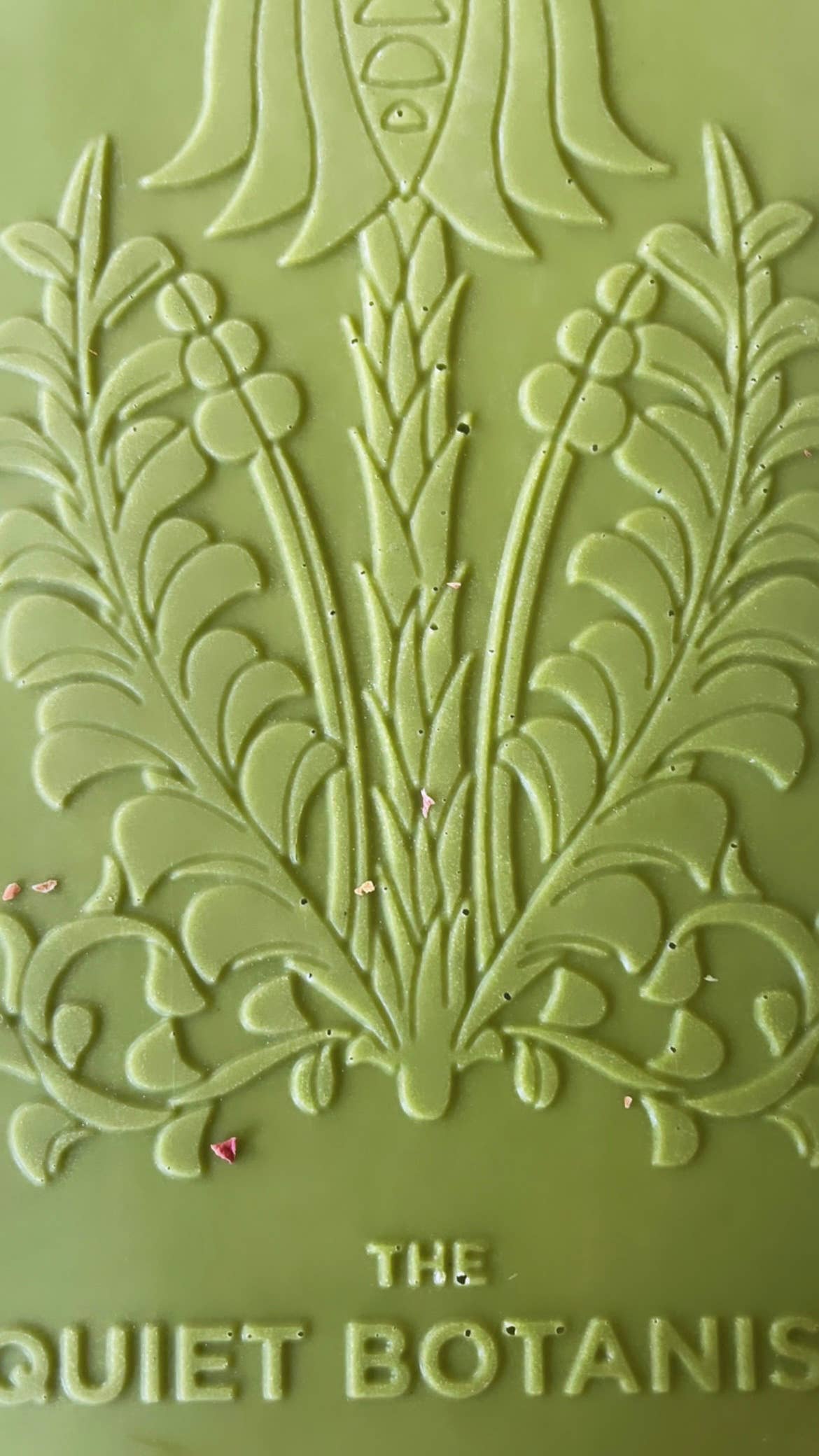 The Quiet Botanist - Matcha Rose Chocolate Bar 