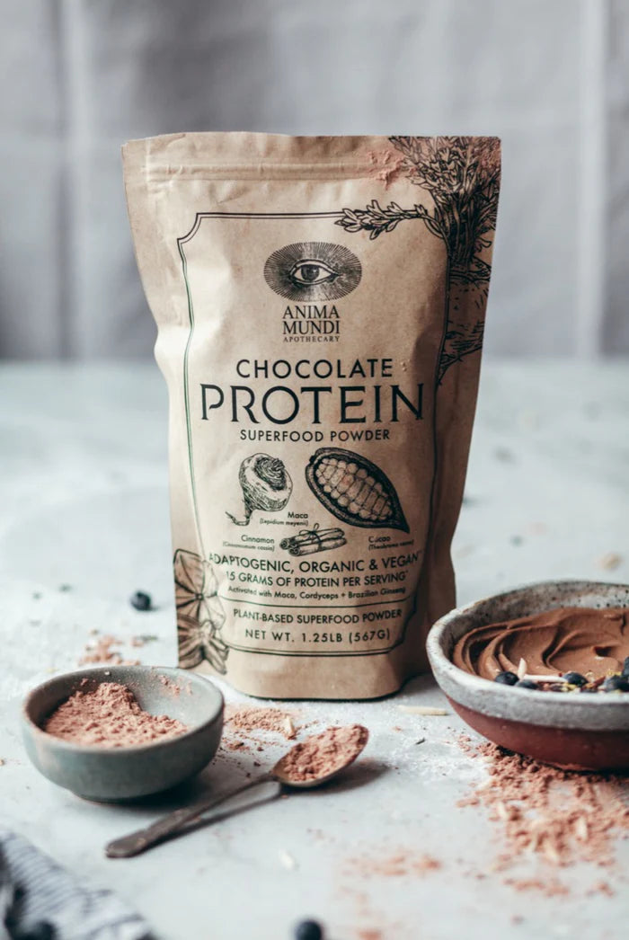 Anima Mundi Chocolate Protein Superfood Powder