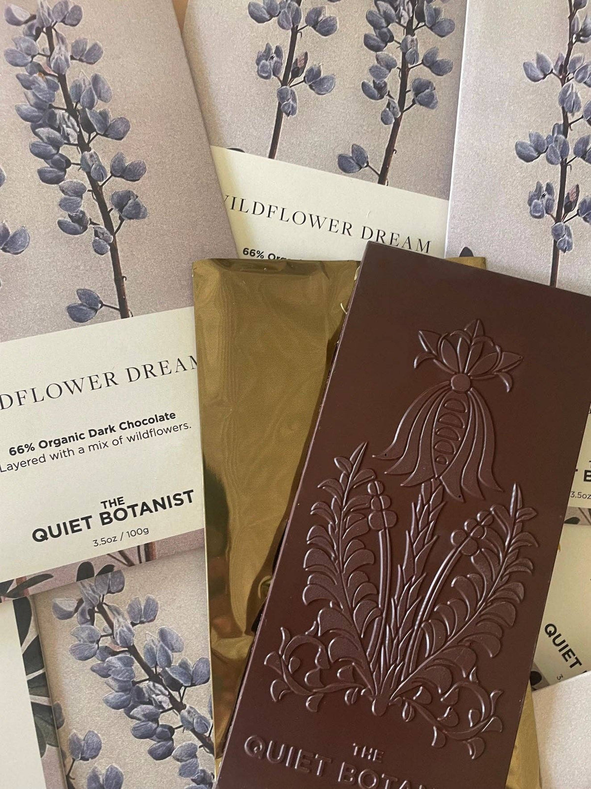 The Quiet Botanist - Wildflower Dream Chocolate Bar 