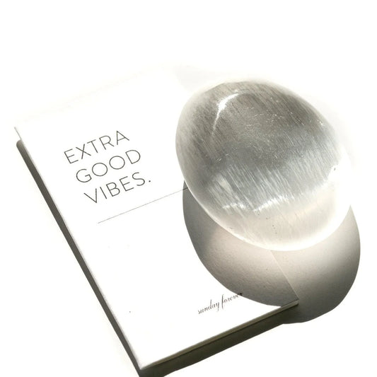 Don't Worry Stone - Selenite